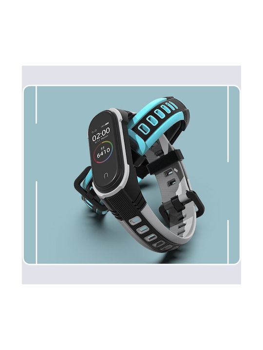 Λουράκι Σιλικόνης Μαύρο (Mi Smart Band 5/Mi Smart Band 6)