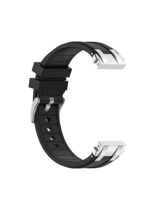 Λουράκι Σιλικόνης Ασημί (Amazfit Bip Lite)