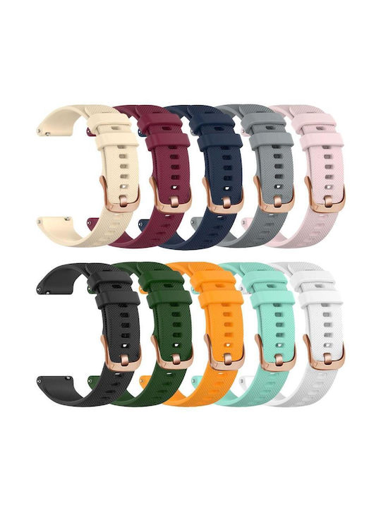 Каишка Силикон Розово злато (Garmin Vivoactive 5)
