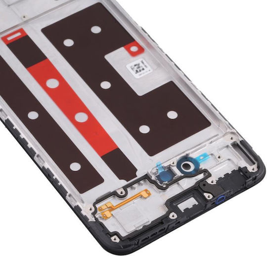 Οθόνη Pro Front mit Touch-Mechanismus und Rahmen für OPPO Reno4 Lite, F17 Pro (Schwarz)