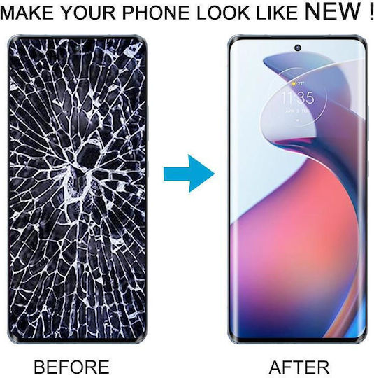 Οθόνη με Μηχανισμό Αφής για Motorola Edge 30 Fusion (Μαύρο)