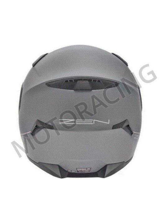 Zen ZN-883 Titanium mate Cască Moto Față întreagă