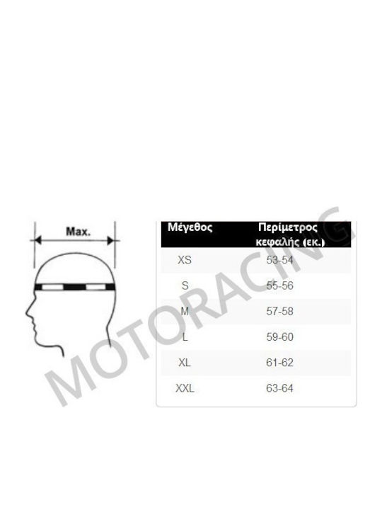 Zen ZN-883 Titanium mate Cască Moto Față întreagă