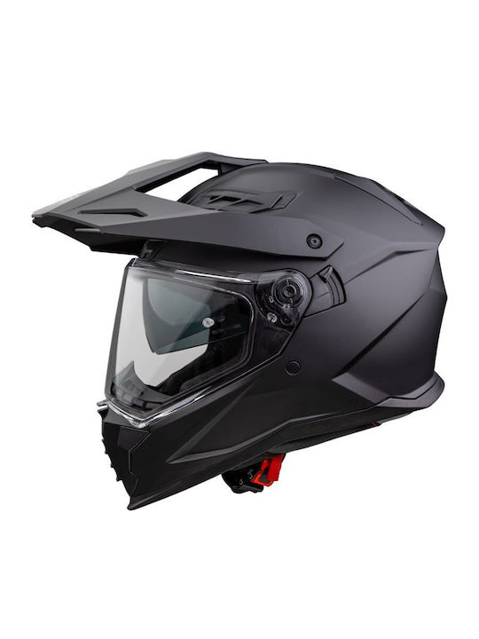 Pilot Atacama SV Black Matt Motorcycle Helmet Full Face ECE 22.06 1550gr with Pinlock and Sunvisor
