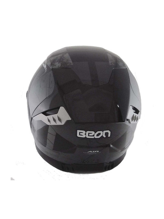 Beon B-507 Black/Grey Κράνος Μηχανής Full Face ECE 22.06
