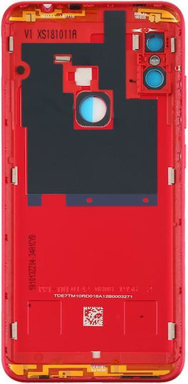 Καπάκι Μπαταρίας Κόκκινο για Xiaomi Redmi Note 6 Pro