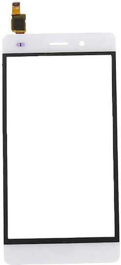 Μηχανισμός Αφής για Huawei P8 Lite (Λευκό)
