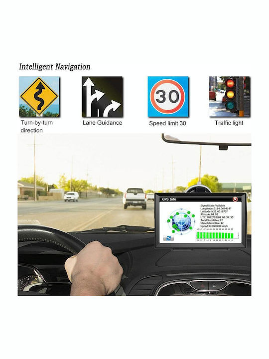 Ηχοσύστημα Αυτοκινήτου (Bluetooth/USB/WiFi/GPS) με Οθόνη Αφής 9"
