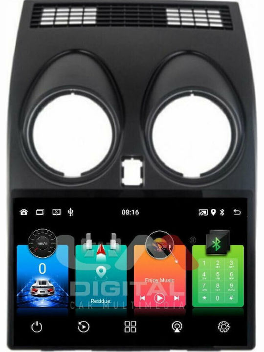 LM Digital Sistem Audio Auto pentru Nissan Qashqai 2007 2013 (Bluetooth/USB/WiFi/GPS/Apple-Carplay/Android-Auto)