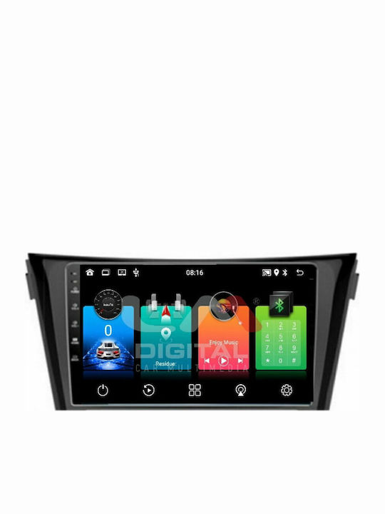 LM Digital Sistem Audio Auto pentru Nissan Qashqai / X-Trail 2014 (Bluetooth/USB/WiFi/GPS/Apple-Carplay/Android-Auto)