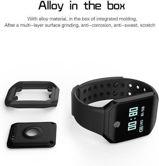 Z66 Smartwatch με Παλμογράφο (Μπλε)