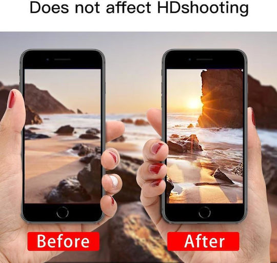 Προστασία Κάμερας Tempered Glass Διάφανο για το iPhone 8 Plus, iPhone 7 Plus