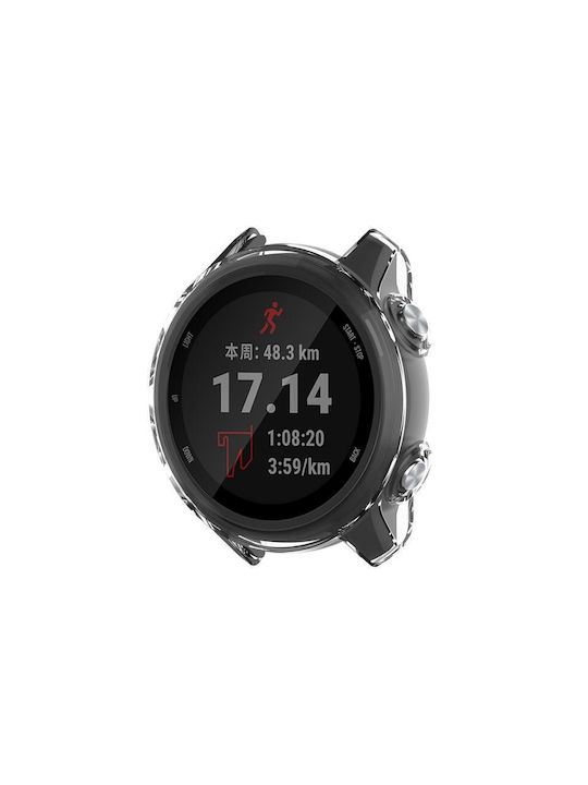 Θήκη Σιλικόνης σε Διάφανο χρώμα για το Garmin Forerunner 245 For Garmin Forerunner 245 / 245M Smart Watch