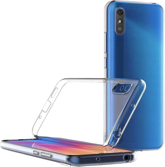 Протекторен Калъф За Мобилен Телефон Xiaomi Redmi 9A Силикон Прозрачен