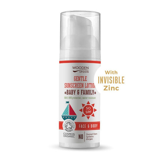 Wooden Spoon Mineral Wasserdicht Sonnencreme Lotion SPF50 50ml