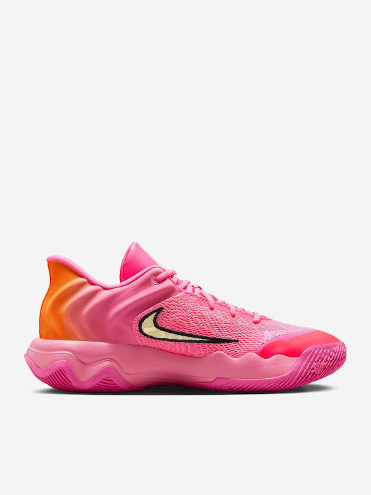 Giannis Immortality 4 Χαμηλά Μπασκετικά Παπούτσια Hyper Pink / Pinksicle / Total Orange / Citron Tint