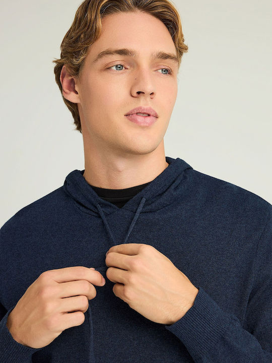 Long Sleeve Navy Blue Sweater