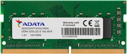 Adata Premier DDR4 with Module 1x32GB and Speed 3200 for Laptop