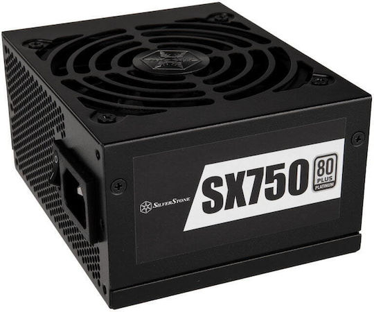 Silverstone SX750 750W Μαύρο Τροφοδοτικό Υπολογιστή Full Modular 80 Plus Platinum