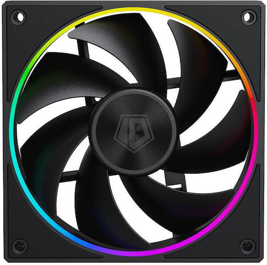 ID-Cooling Ventilator Pentru Carcasă 120mm (2000rpm / 78cfm) Cu Iluminare ARGB Și Conexiune 3-Pin
