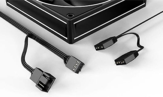 ID-Cooling Ventilator Pentru Carcasă 120mm (2000rpm / 78cfm) Cu Iluminare ARGB Și Conexiune 3-Pin