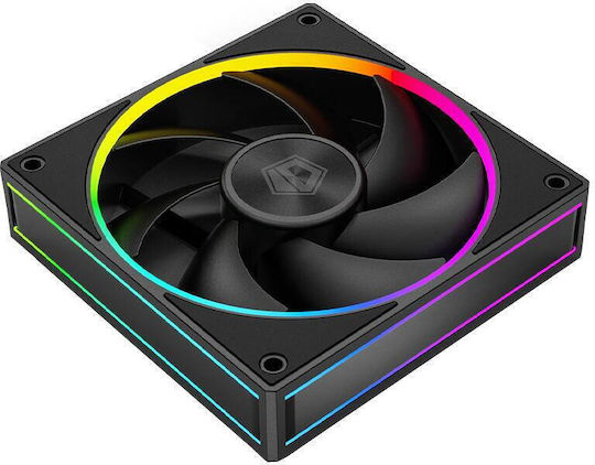 ID-Cooling Ventilator Pentru Carcasă 120mm (2000rpm / 78cfm) Cu Iluminare ARGB Și Conexiune 3-Pin