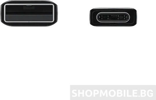 Samsung USB 2.0 Cable USB-C male - USB-A Λευκό 1m EP-DG970BBE