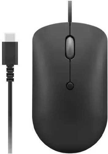 Lenovo 400 Ενσύρματο Ποντίκι Μαύρο