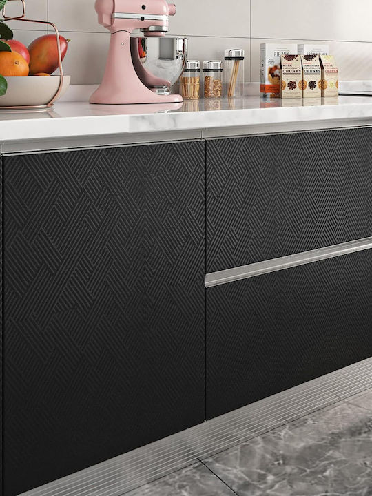 Selbstklebend Tapete Vinyl Schwarz B0CQT526VS