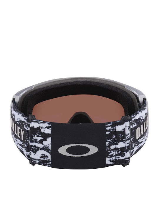 Oakley Snow Masca de schi și snowboard Pentru adulți Gri cu Lentilă în culoarea Gri