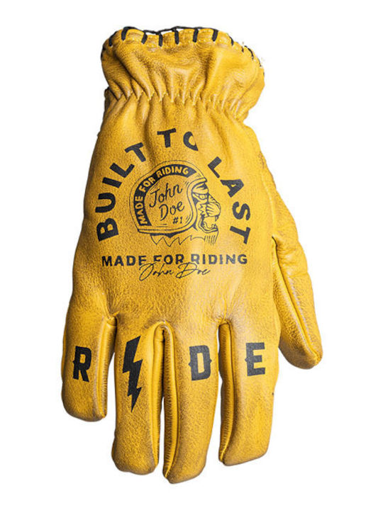 John Doe Coyote Мъжки Мотоциклетни ръкавици Yellow/Black