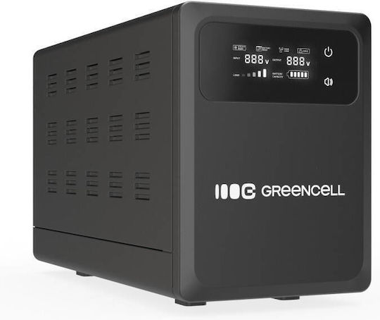 Green Cell Power Supply AVR UPS 1500VA 1000W