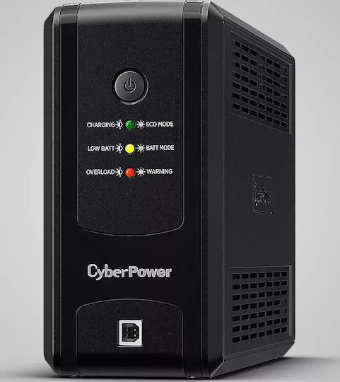 CyberPower CP1200EIPFCRM2U UPS Line-Interactive 1200VA 720W με 8 IEC Πρίζες
