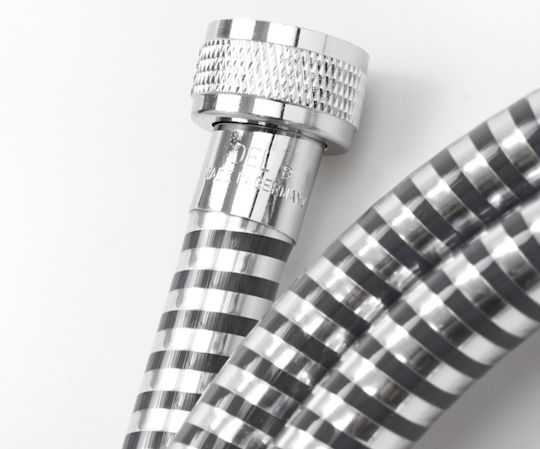 Obus Block Flexible Plastic PVC 160cm Silver Shower Hose
