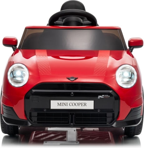 Mini Cooper S One-Seater with Remote Control Licensed 12 Volt Red for 2+ Years