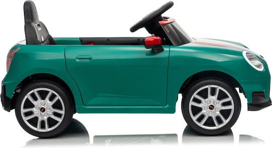 Mini Cooper S Едноместен с Дистанционно Управление Лицензиран 12 Волта Зелен За 2+ Години