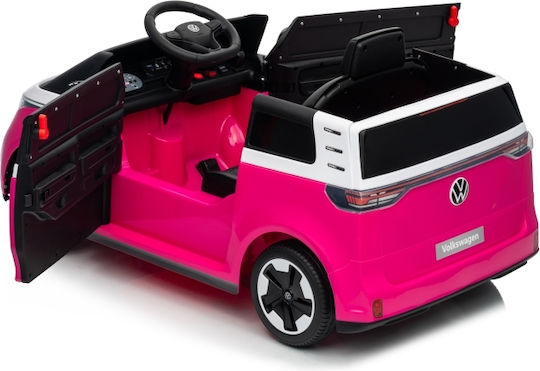 Volkswagen ID BUZZ Monopost cu Telecomandă Licențiat 12 Volți Roz pentru 2+ Ani