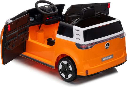 Volkswagen ID BUZZ Μονοθέσιο με Τηλεκοντρόλ Licensed 12 Volt Πορτοκαλί για 2+ Ετών
