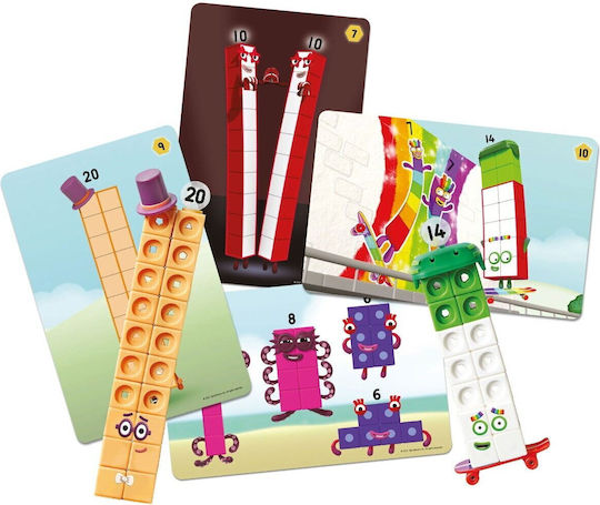 Learning Resources Mathlink Cubes Numberblocks Joc Educațional Litere și numere pentru 3-7 Ani