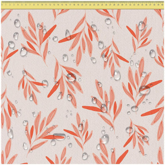Dreamroots Impermeabil Țesătură pentru Mobilier Loneta 160x200buc Red