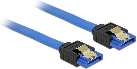 DeLock 7-пинов SATA III - 7-пинов SATA III Кабел 50см Син (84979)