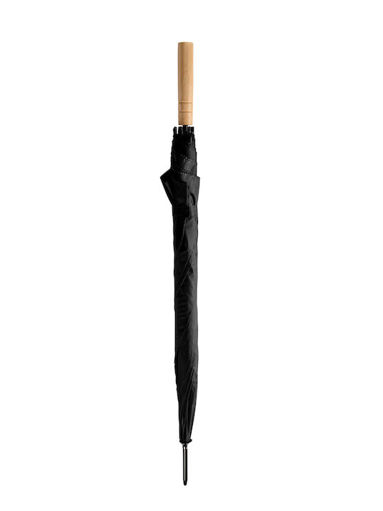 Automatic Rain Umbrella with Walking Stick White