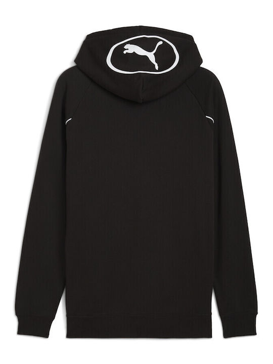 PUMA Жилетка Черна с Качулка