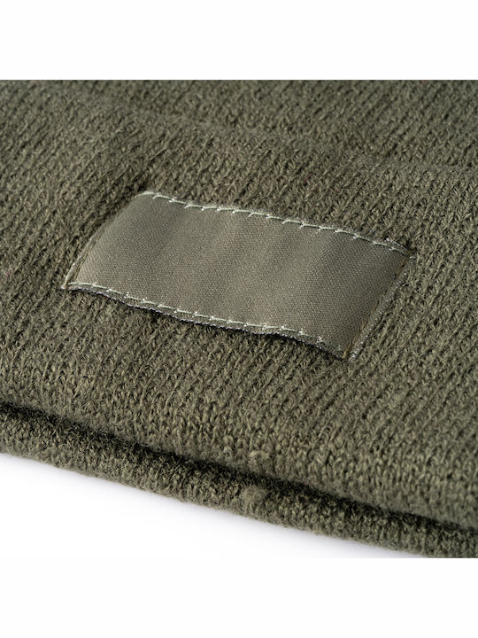 Kinder Mütze Gestrickt Gray