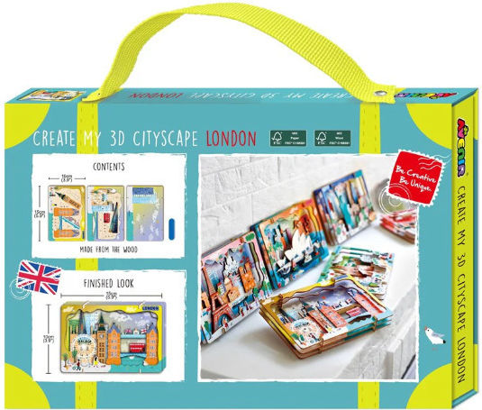 Ξύλινο Παιδικό Puzzle London Avenir