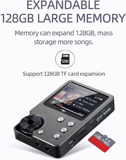 MP3 Player (64GB) cu ecran TFT Argintiu TBD0605093902A