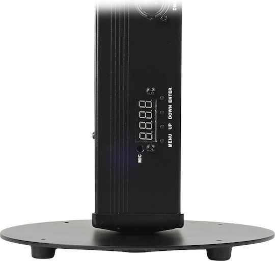 DNA MBP1 Base Vertical Operation Lighting Bar Round Steel Non-slip Feet 20x20x0.3 cm Floor Base for LED Bar DMX