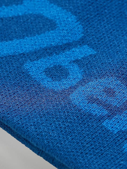 Beanie Unisex Beanie Knitted in Blue color