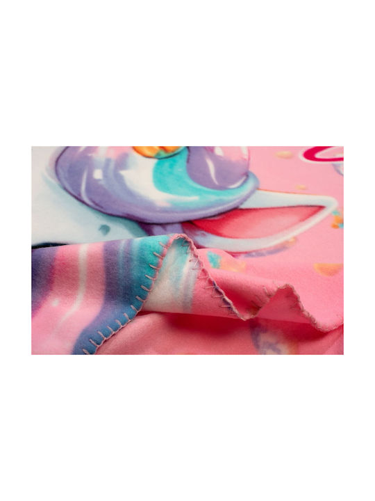 Dimcol Blanket Fleece Pink 140x100cm