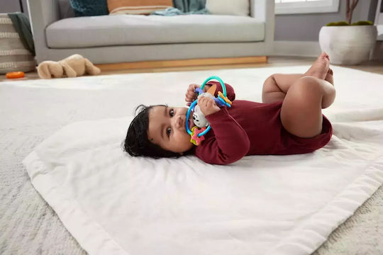 Fisher Price Otter Teething Rattle Silicone for 3 m+